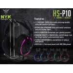 Headset NYK HS-P10 RGB GAMING 